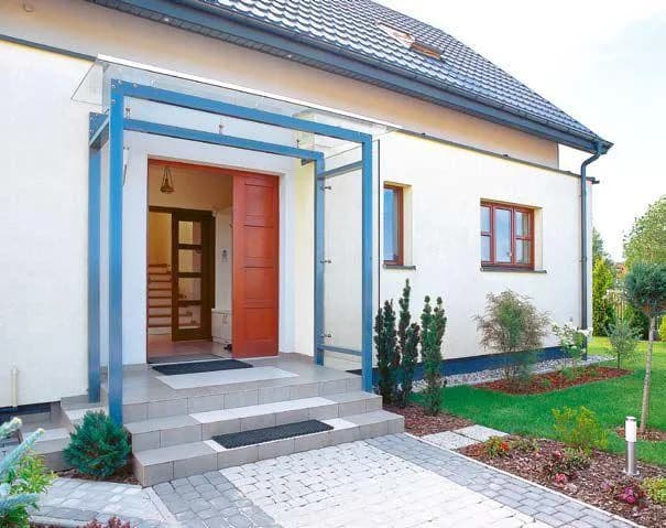 Jak zrobić zadaszenie nad drzwiami - proste kroki i materiały Jak zrobić zadaszenie nad drzwiami - proste kroki i materiały