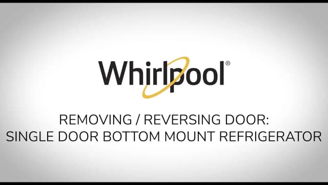 Jak przełożyć drzwi w lodówce Whirlpool - łatwe kroki na YouTube Jak przełożyć drzwi w lodówce Whirlpool - łatwe kroki na YouTube