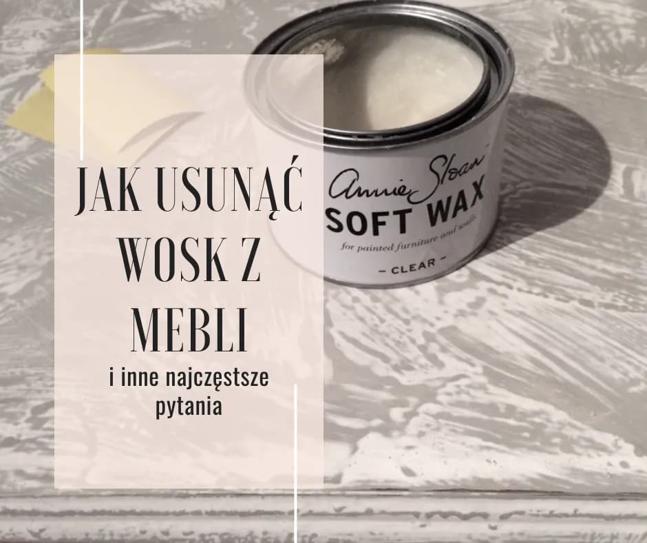 Jak usunąć wosk z mebli lakierowanych bez uszkodzeń i stresu Jak usunąć wosk z mebli lakierowanych bez uszkodzeń i stresu
